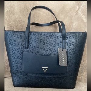 Guess black tote bag